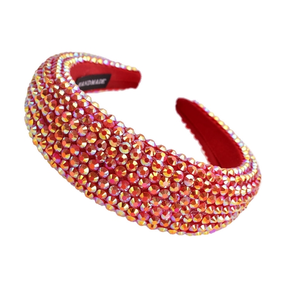 Red AB Rhinestone Headband - Picture 1 of 1